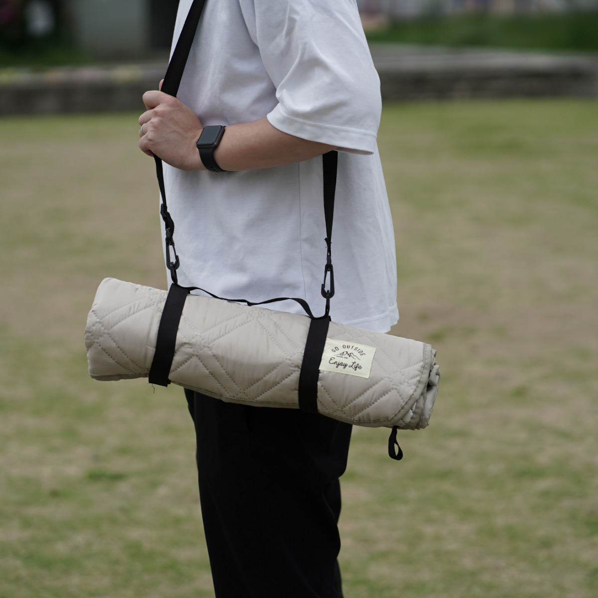 モンテ レジャーシート 100×180cm 撥水キルティングレジャーシート