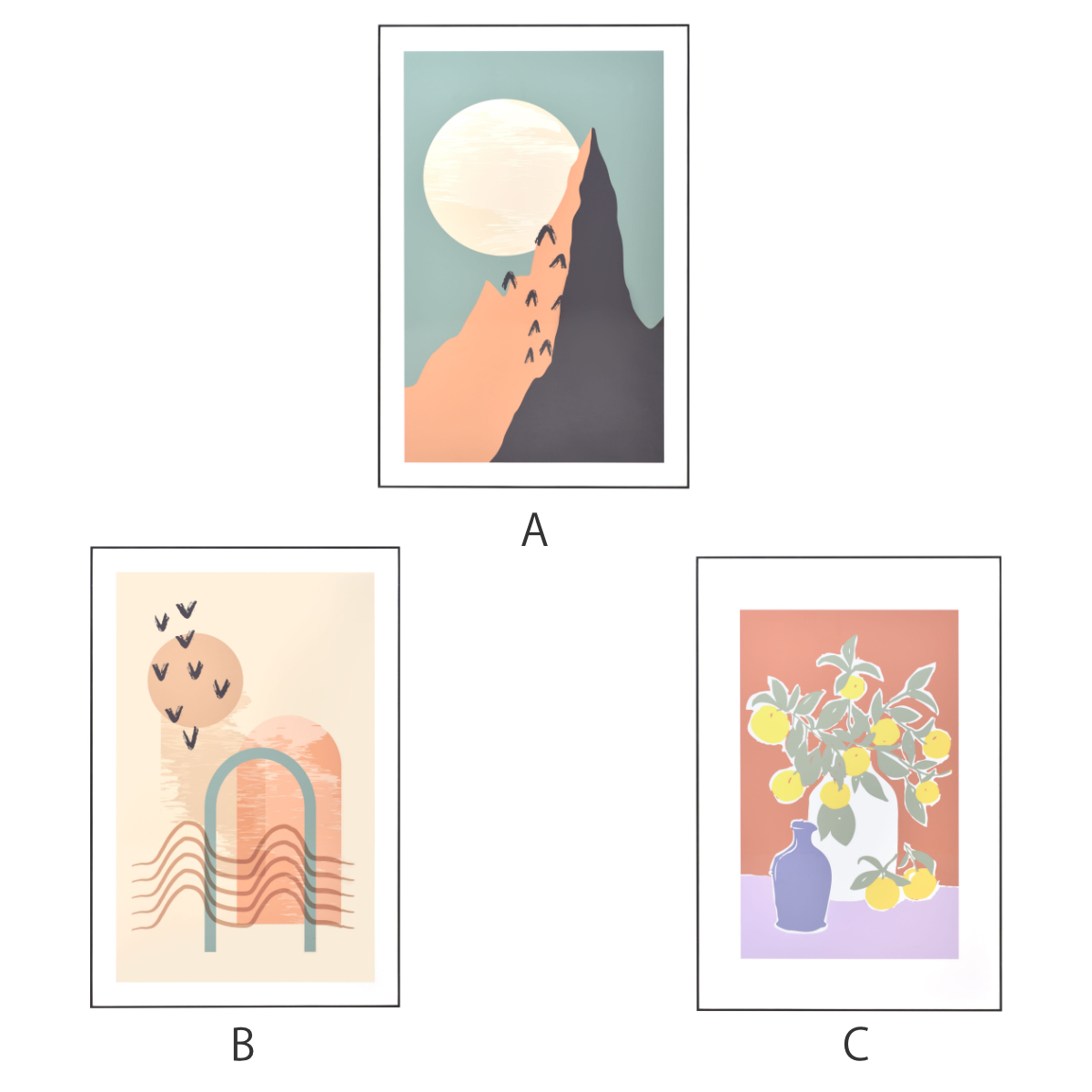 東谷 アートパネル 60×90cm モダン （ グラフィックパネル デザイン