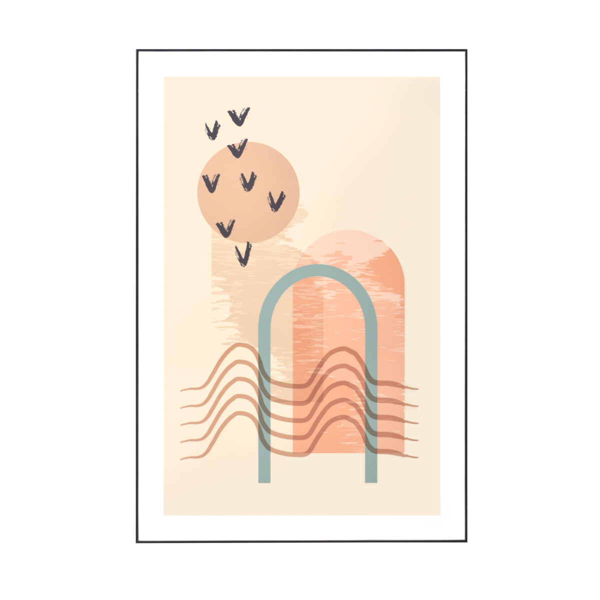 東谷 アートパネル 60×90cm モダン （ グラフィックパネル デザイン