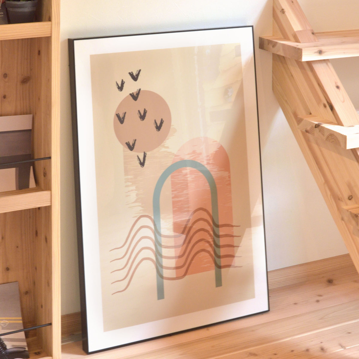 東谷 アートパネル 60×90cm モダン （ グラフィックパネル デザイン