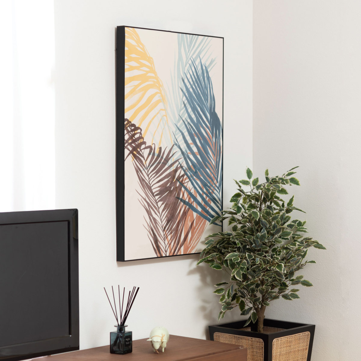 東谷 アートパネル 60×90cm 植物 （ グラフィックパネル デザイン