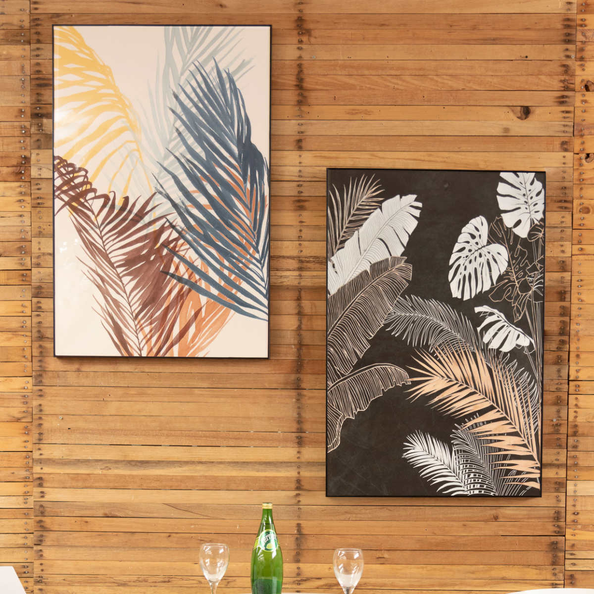 東谷 アートパネル 60×90cm 植物 （ グラフィックパネル デザイン