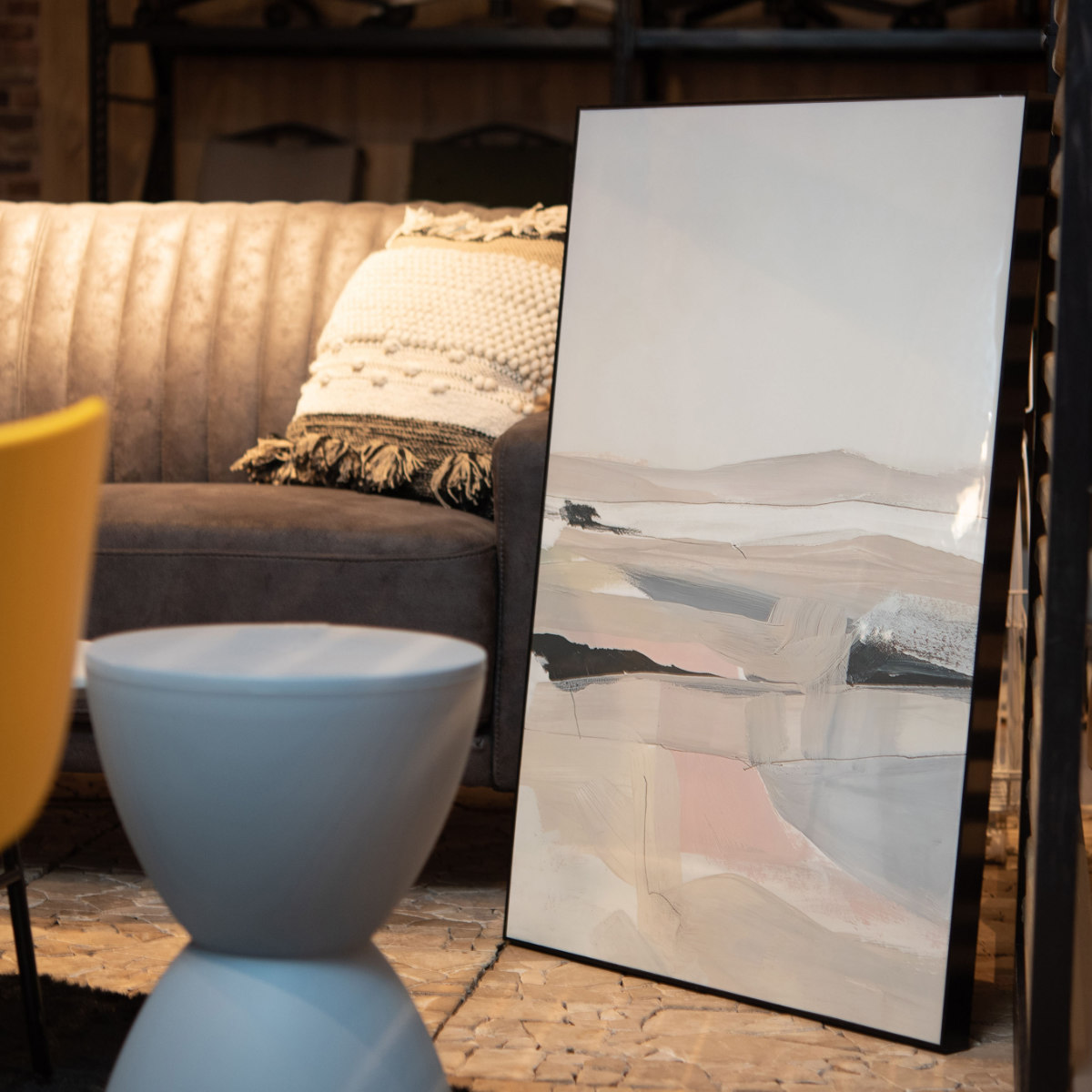 東谷 アートパネル 60×90cm 抽象 風景 （ グラフィックパネル デザイン