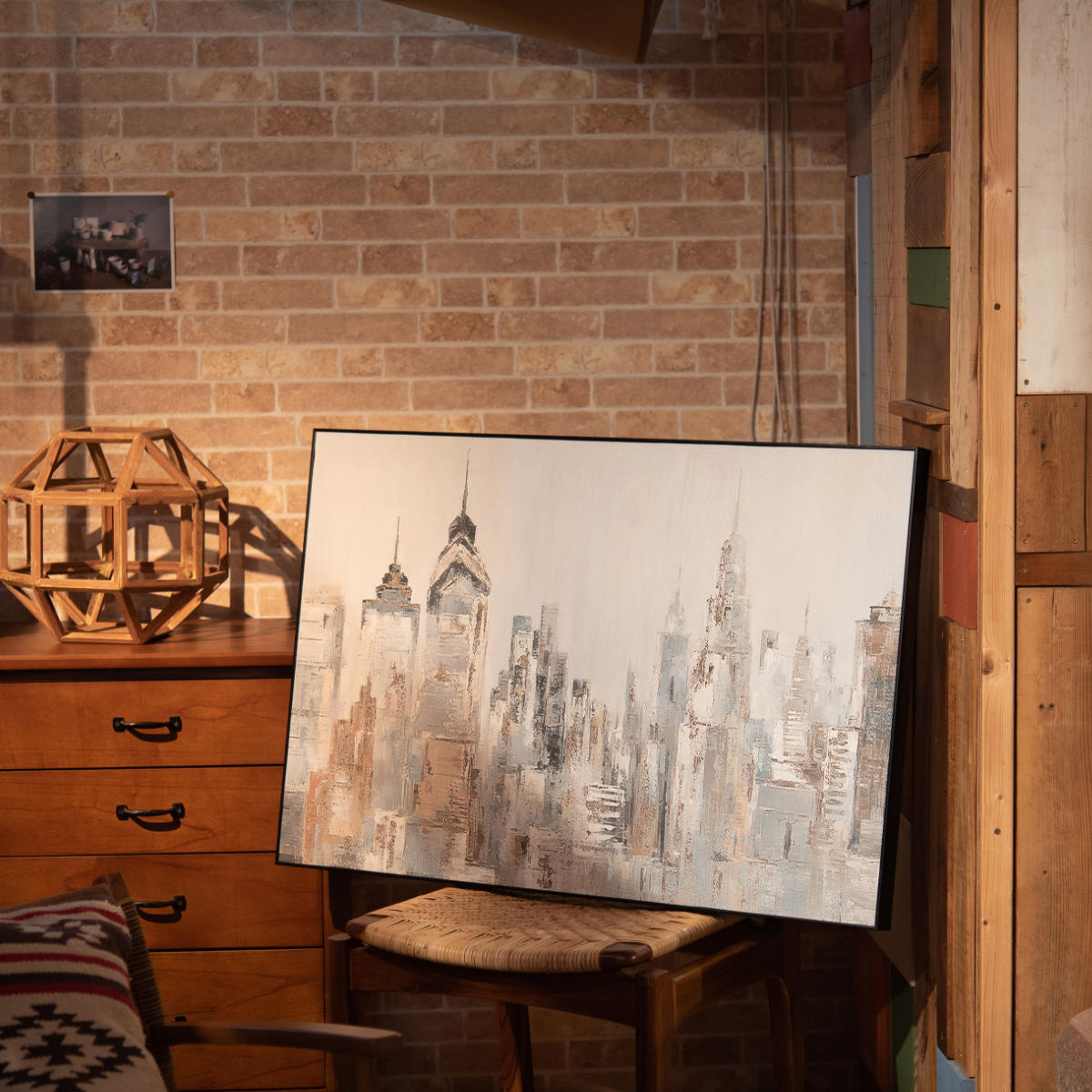 東谷 アートパネル 60×90cm 抽象 風景 （ グラフィックパネル デザイン