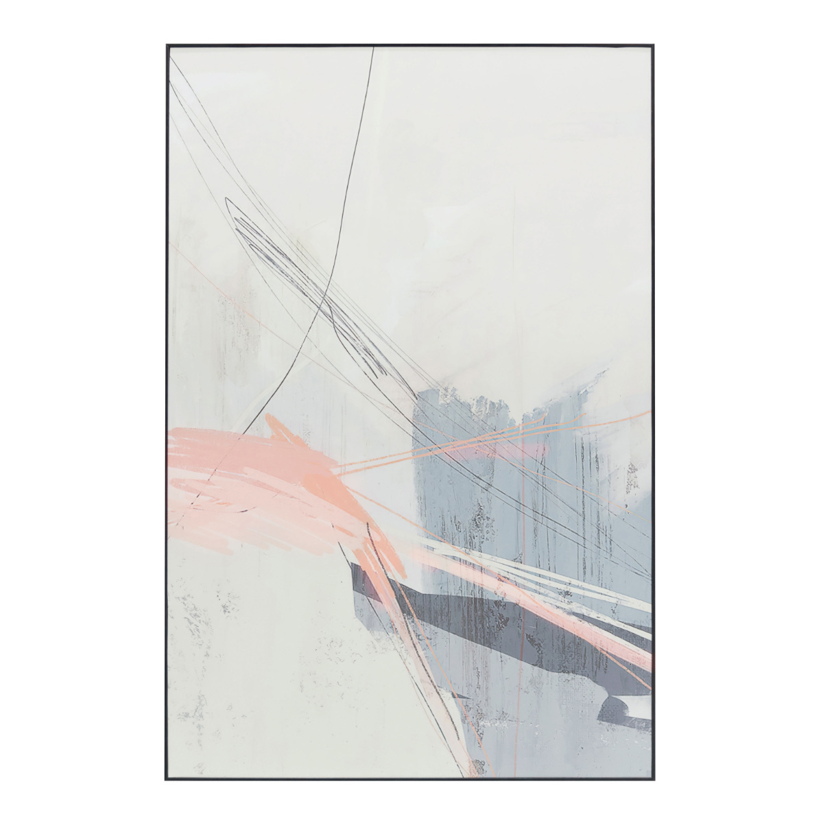 東谷 アートパネル 60×90cm 抽象 風景 （ グラフィックパネル デザイン