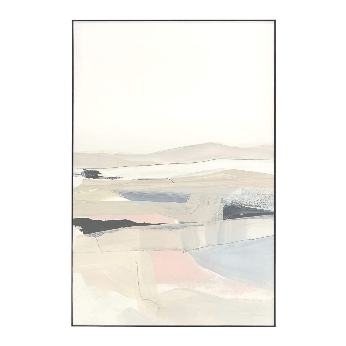 東谷 アートパネル 60×90cm 抽象 風景 （ グラフィックパネル デザイン