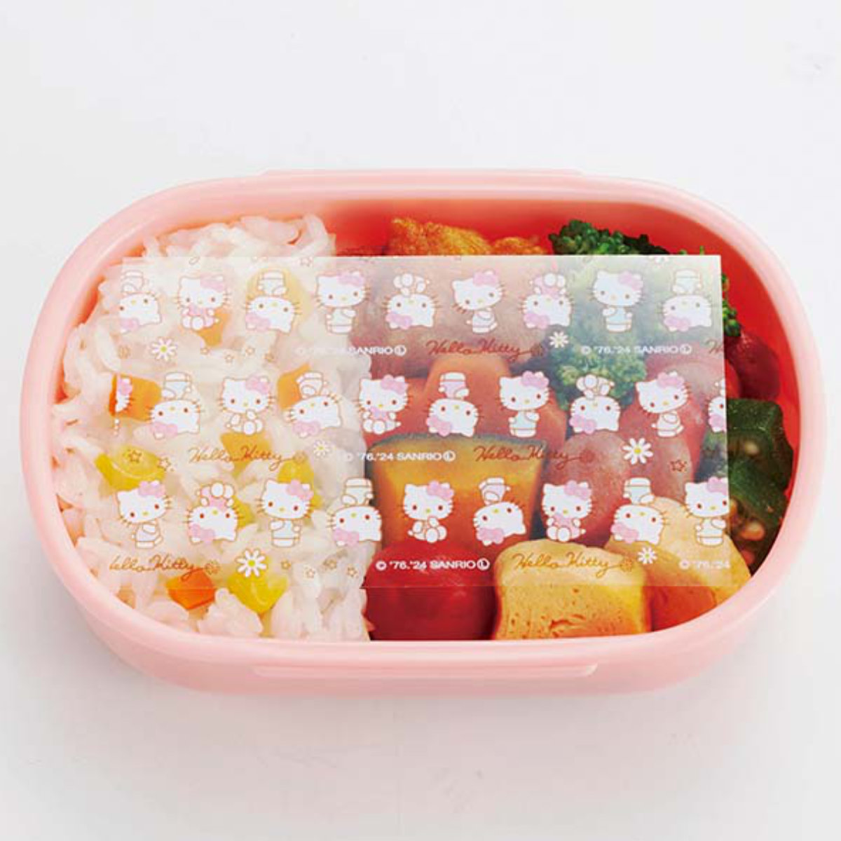 抗菌シート 30枚入り ハローキティ抗菌シート ( キティ 抗菌 キャラ お弁当 30枚 かわいい シート 子供用 デコ弁 ) 関連画像1