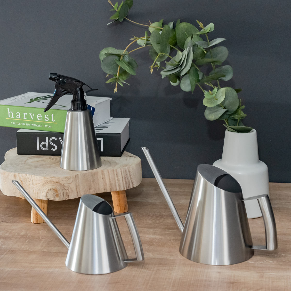 スプレー ミッテ 霧吹き （ ウォータースプレー 水 ステンレス ボトル