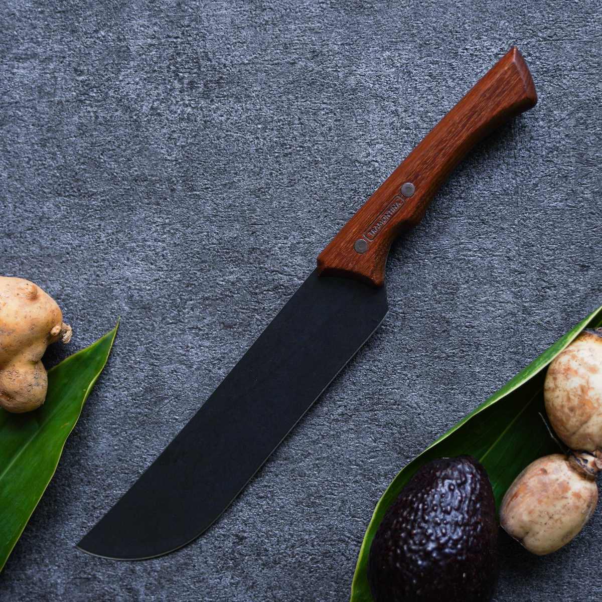 TRAMONTINA（トラモンティーナ） 牛刀 19.3cm シュラスコブラック