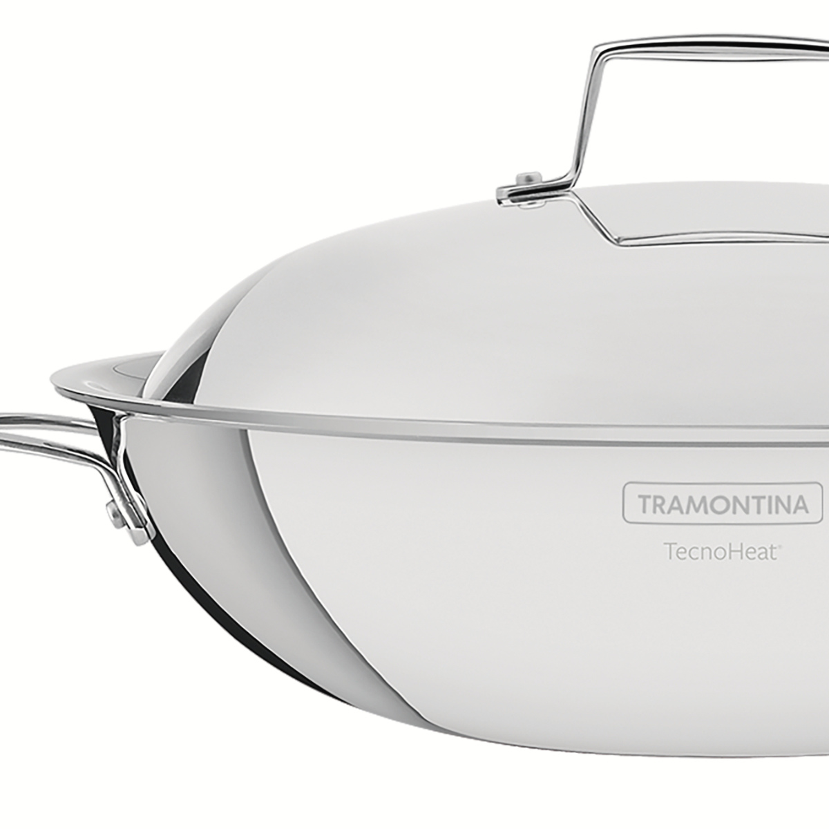 TRAMONTINA（トラモンティーナ） フライパン 32cm IH対応 深型 蓋付き