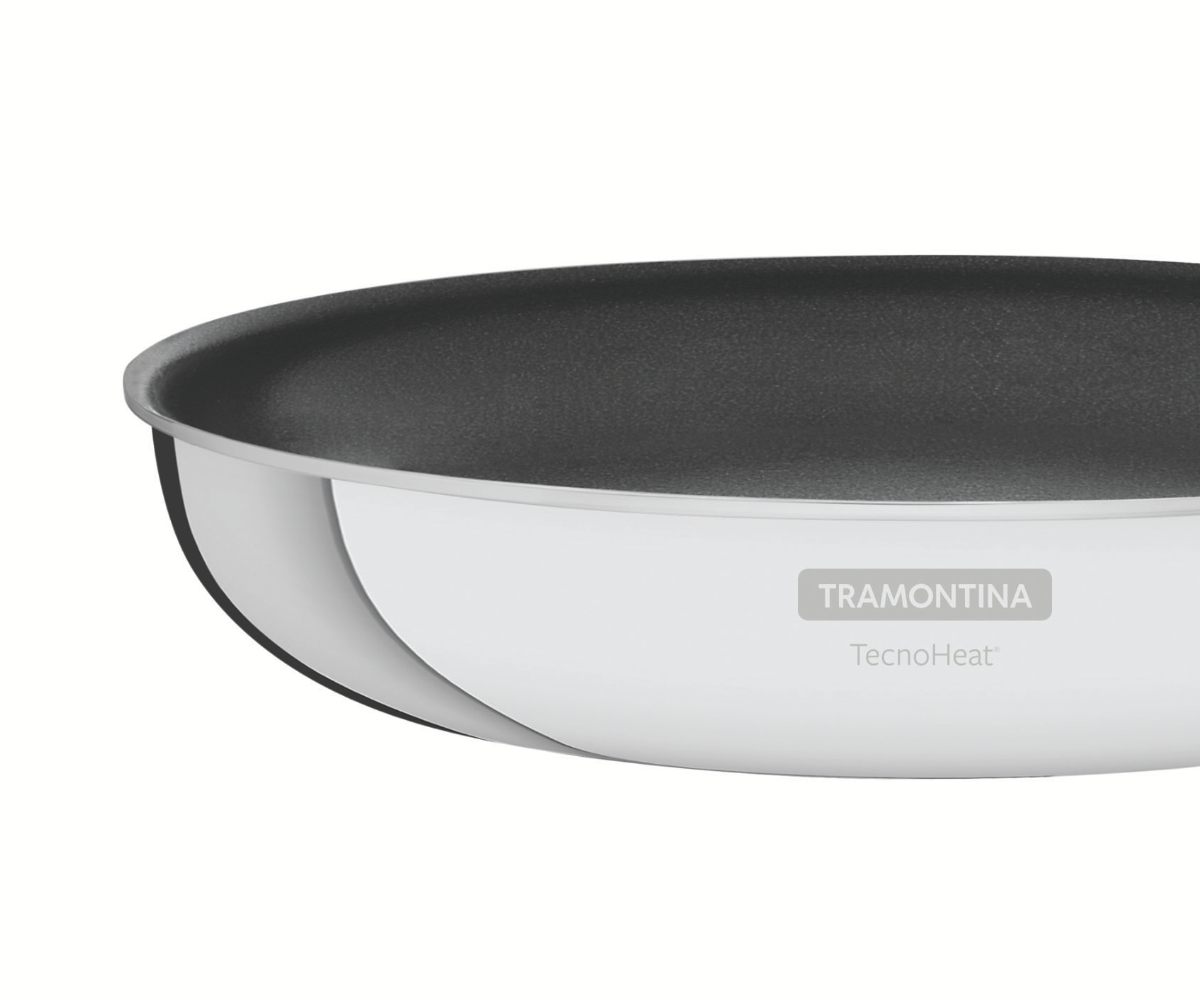 TRAMONTINA（トラモンティーナ） フライパン 20cm IH対応 ステンレス製