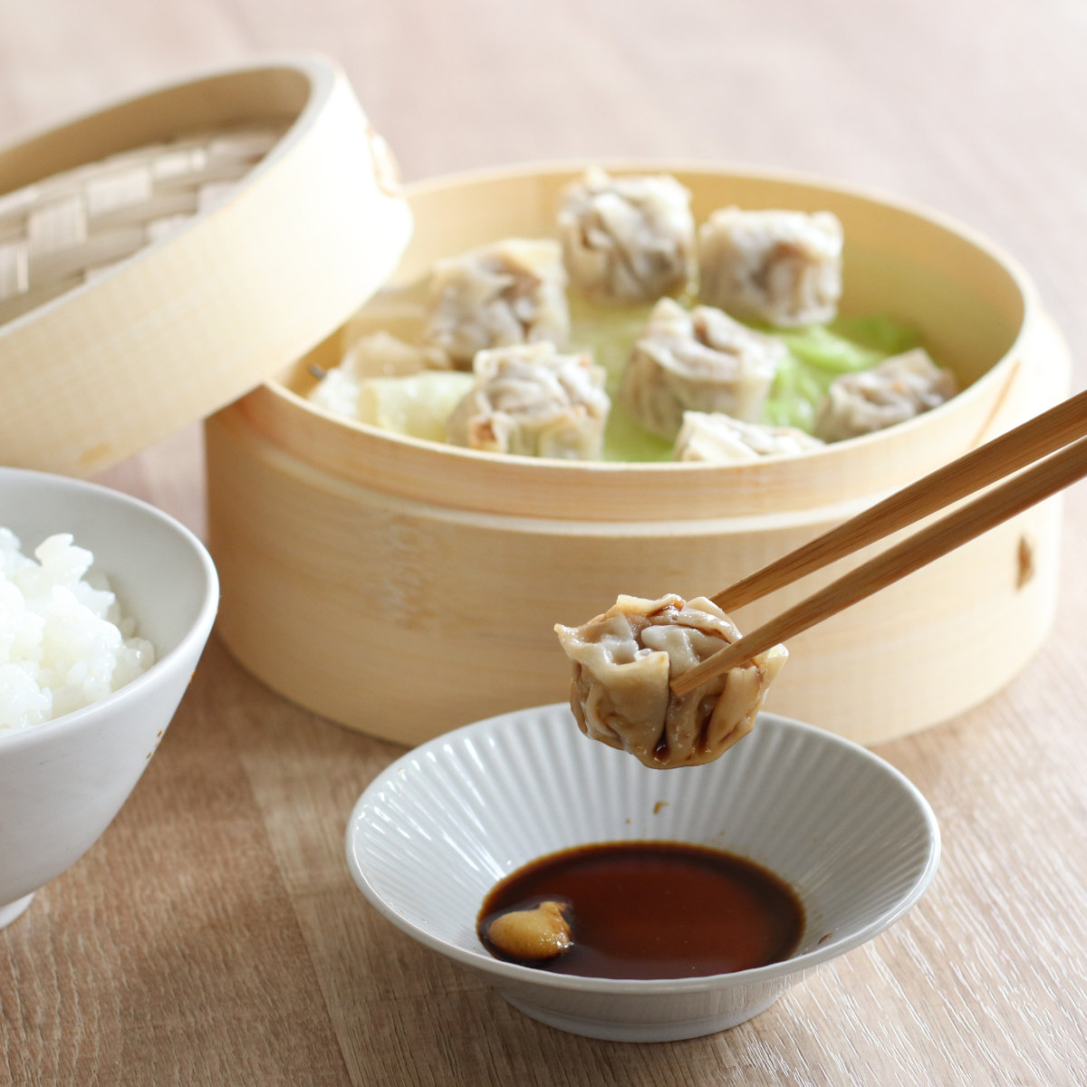 パール金属 中華せいろ 24cm 竹製 中華家 （ 蒸し器 竹 蒸籠 セイロ