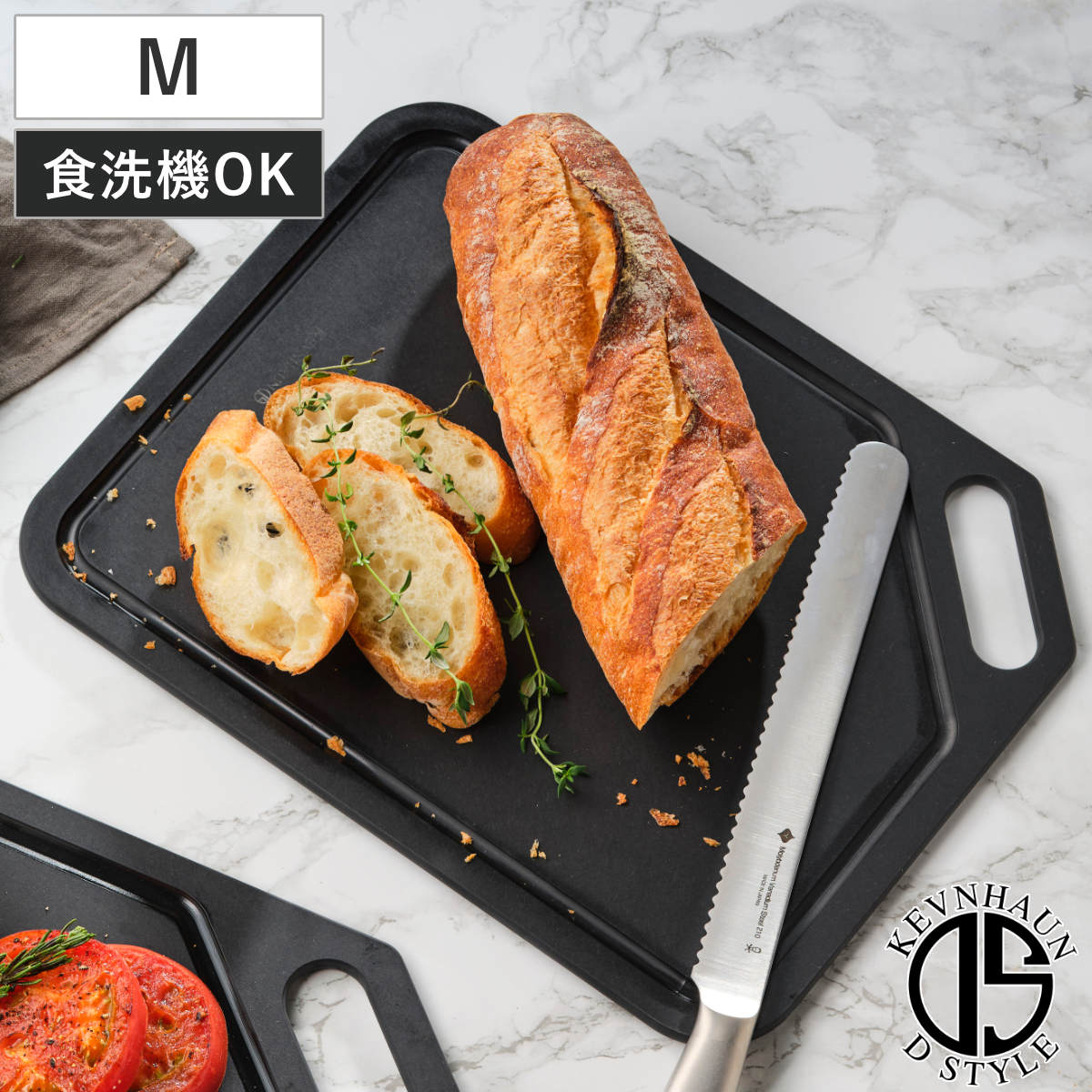 佐藤商事 KEVNHAUN カッティングボード M ウッドファイバー 食洗機対応