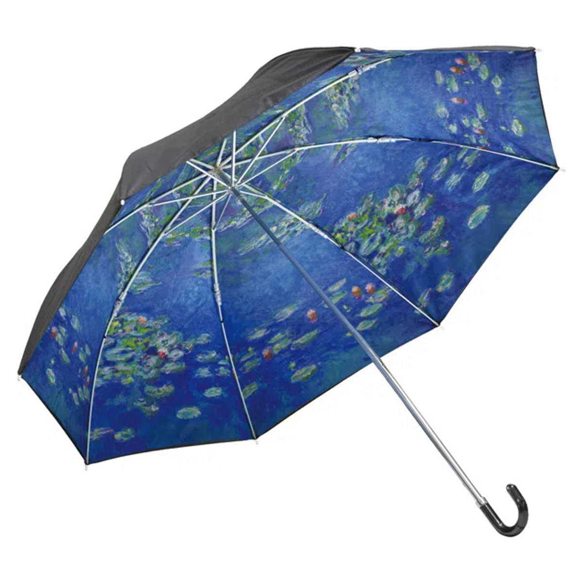 折りたたみ傘 晴雨兼用 名画折りたたみ傘 モネ （ 傘 かさ 名画 名画