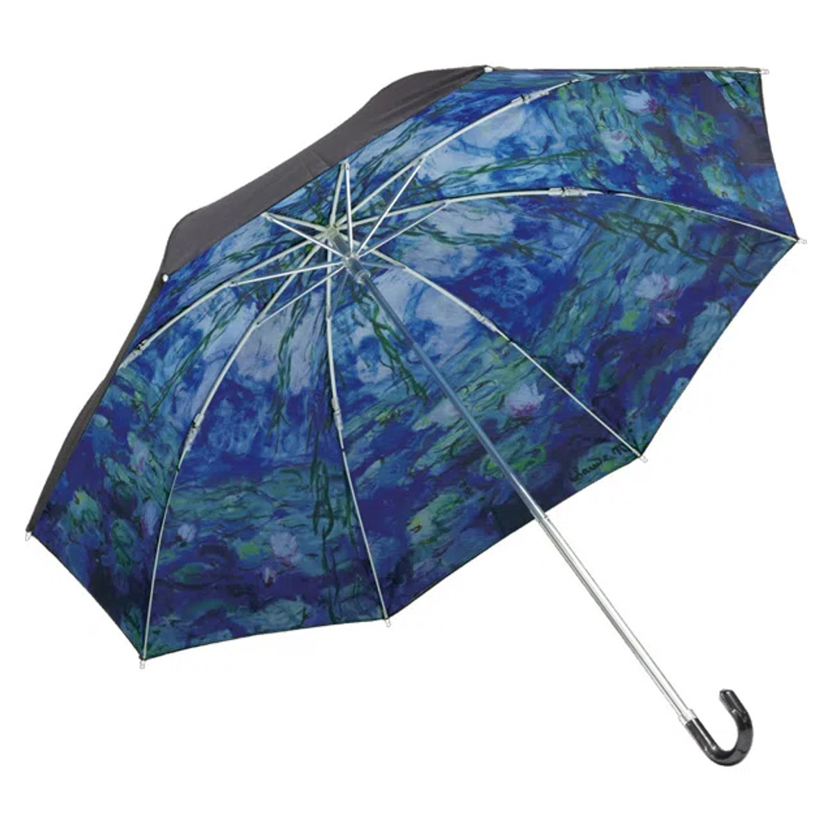 折りたたみ傘 晴雨兼用 名画折りたたみ傘 モネ （ 傘 かさ 名画