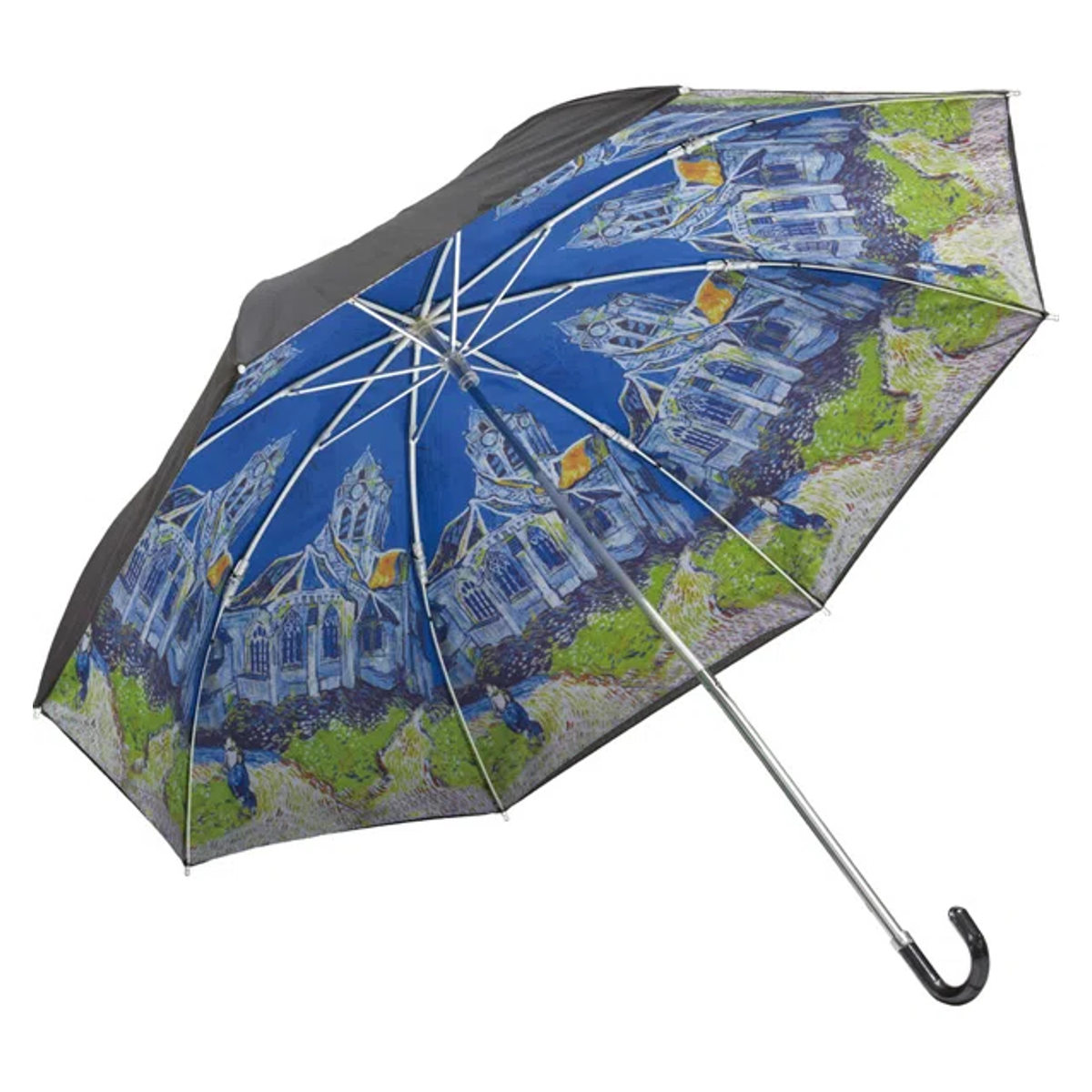 折りたたみ傘 晴雨兼用 名画折りたたみ傘 ゴッホ （ 傘 かさ