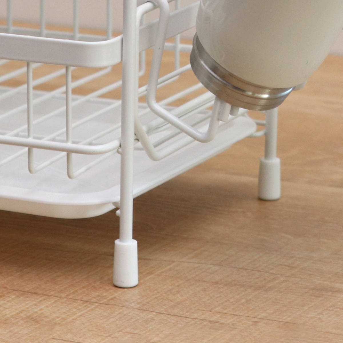 パール金属 水切りラック モデリエ 2段式水切りバスケット レギュラー