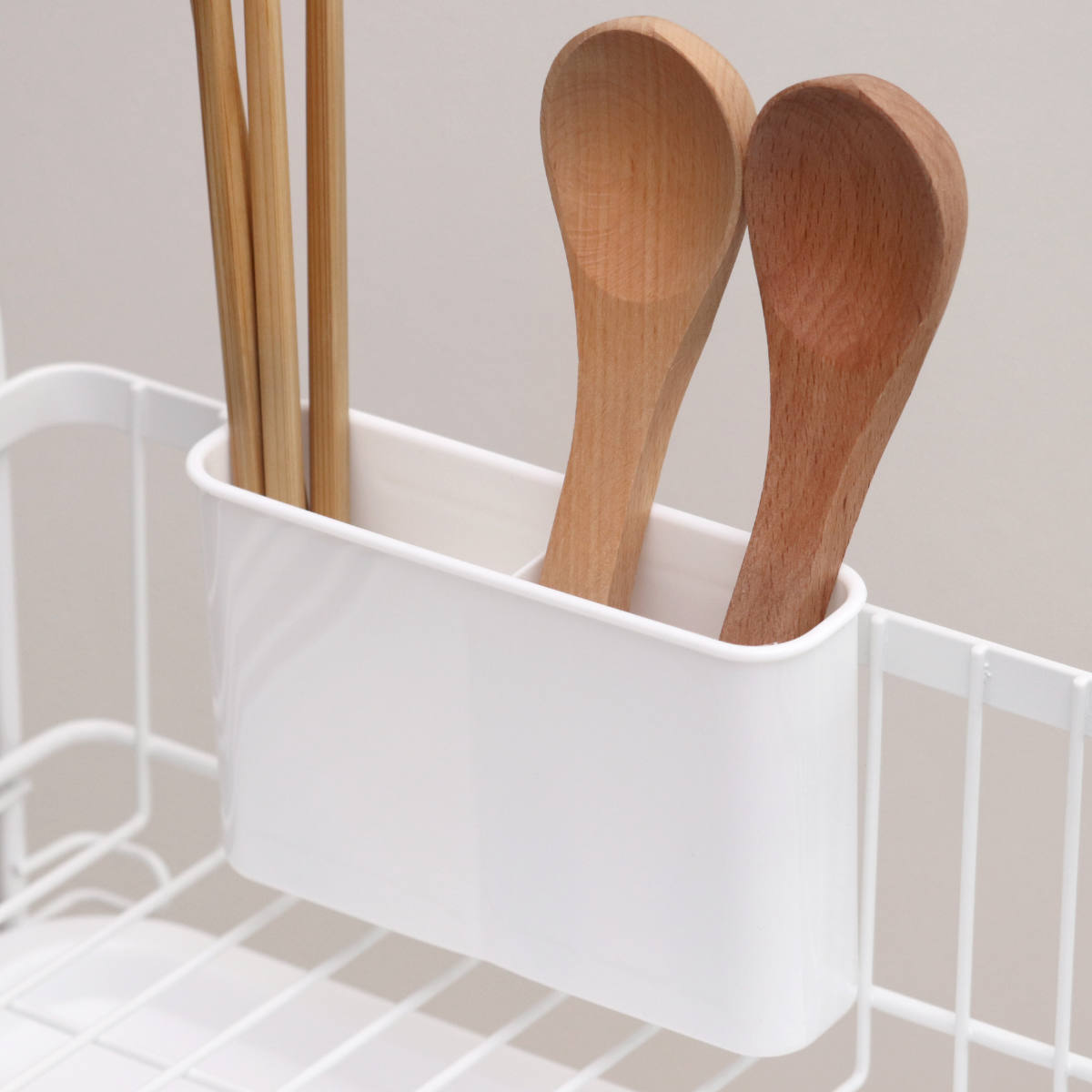 パール金属 水切りラック モデリエ 2段式水切りバスケット スリム