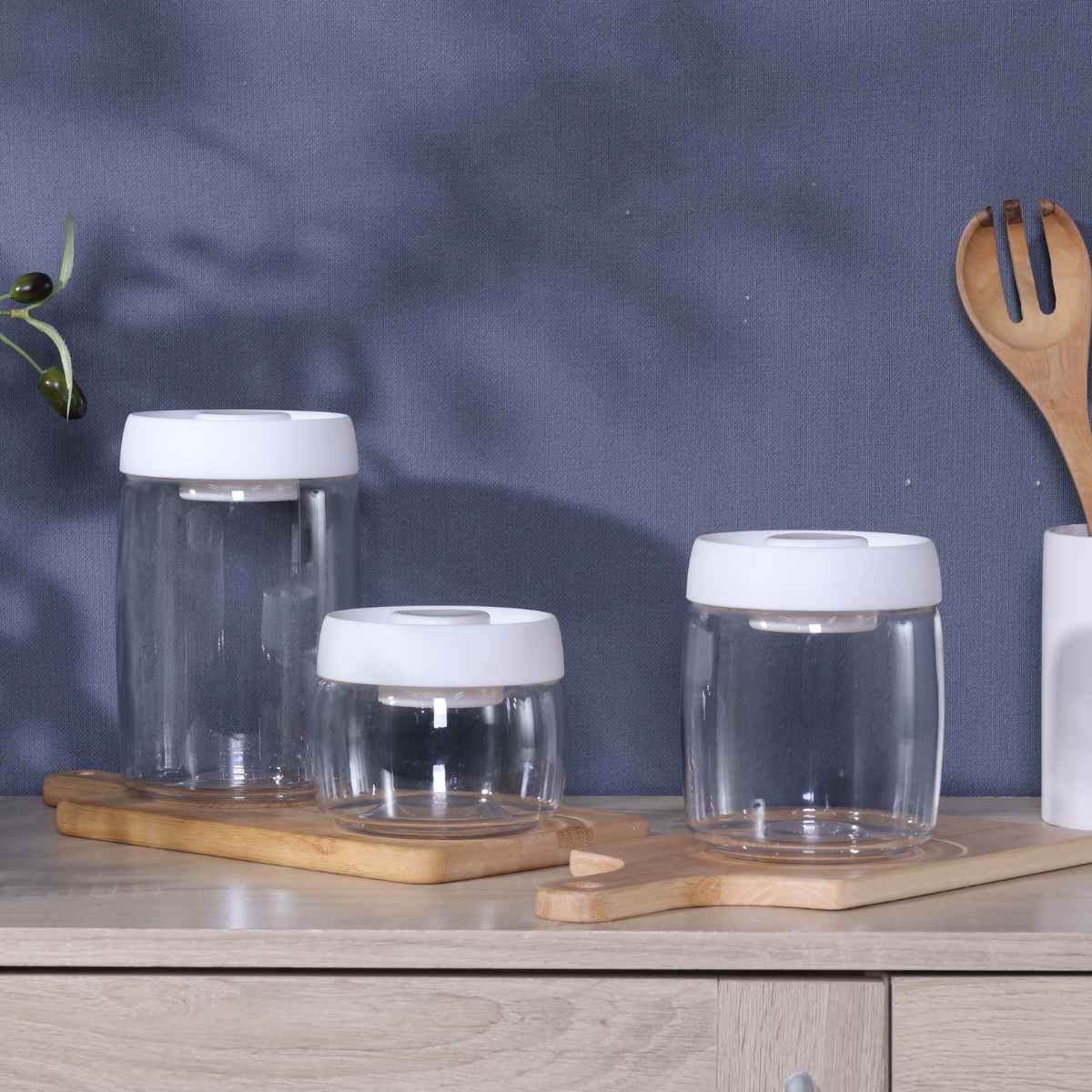 不二貿易（Fuji Boeki） 保存容器 400ml PUSH 空気が抜ける