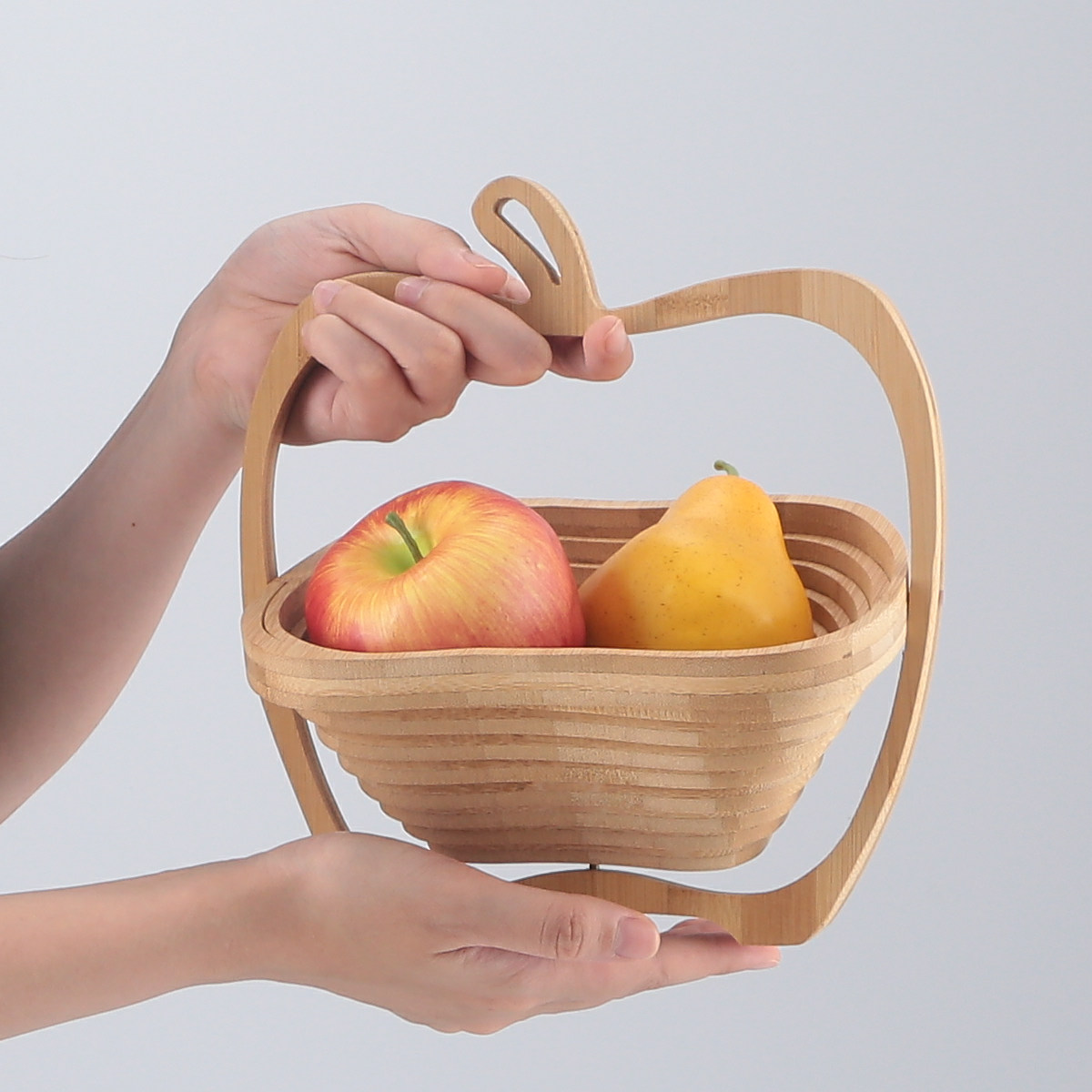 不二貿易（Fuji Boeki） キッチンバスケット りんごバスケット S