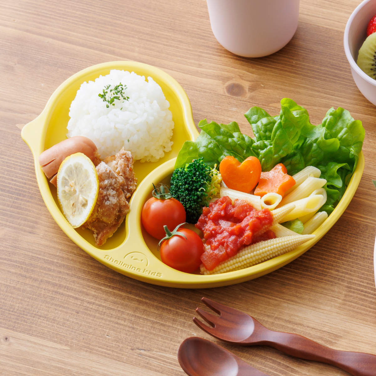 福井クラフト 子ども用食器 5点セット シェルミンキッズ シェルミン