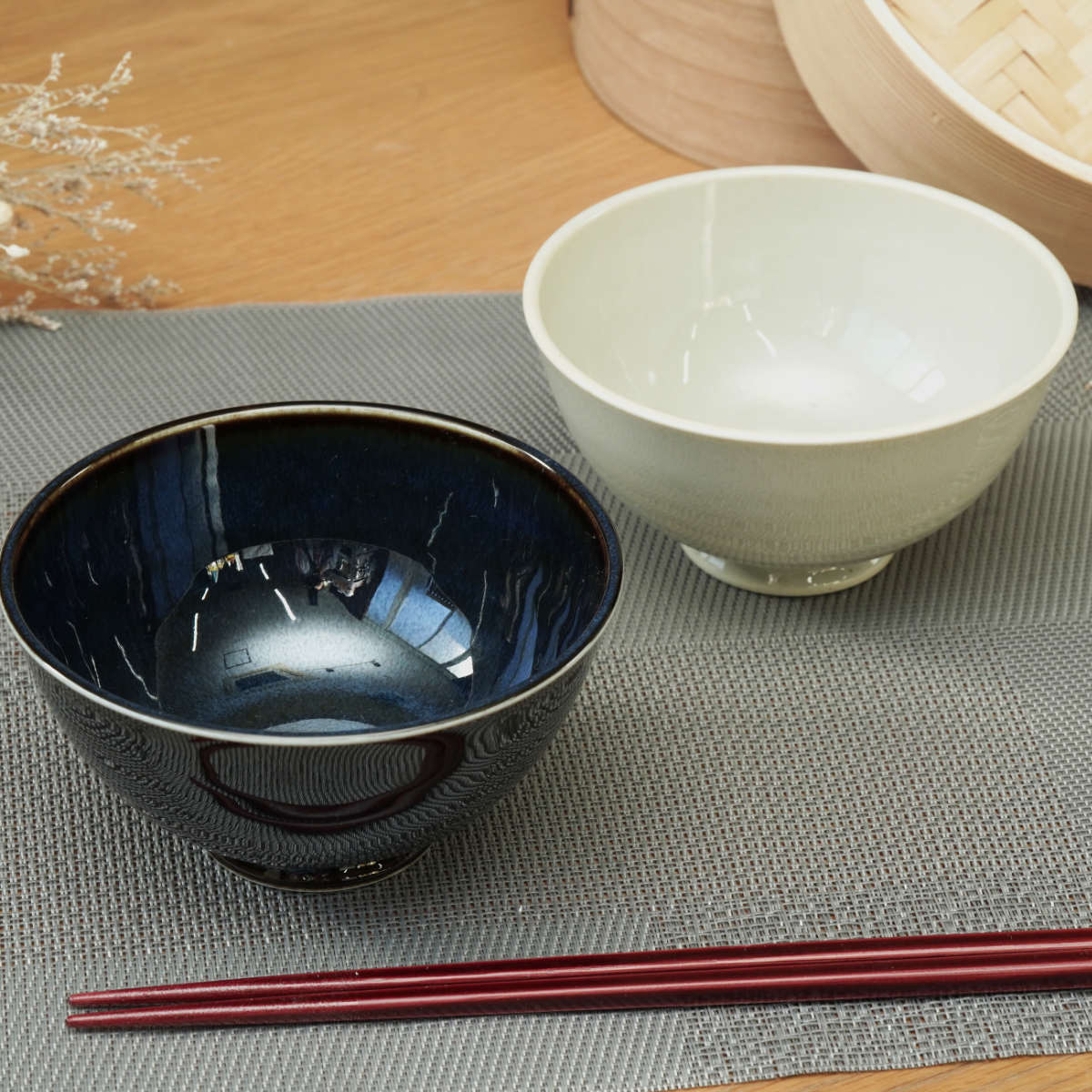 パール金属 茶碗 12.5cm 軽量磁器 （ 食洗機対応 電子レンジ対応 お