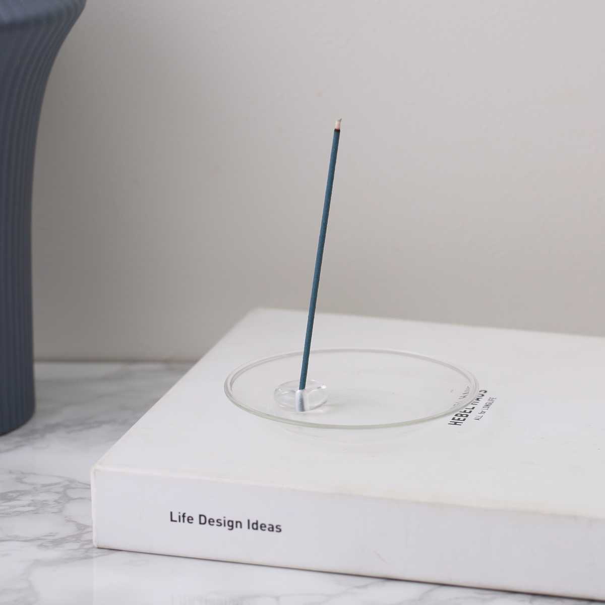 香立 HOME FRAGRANCE TOOL ガラス香皿香立てセット （ 香立て おしゃれ