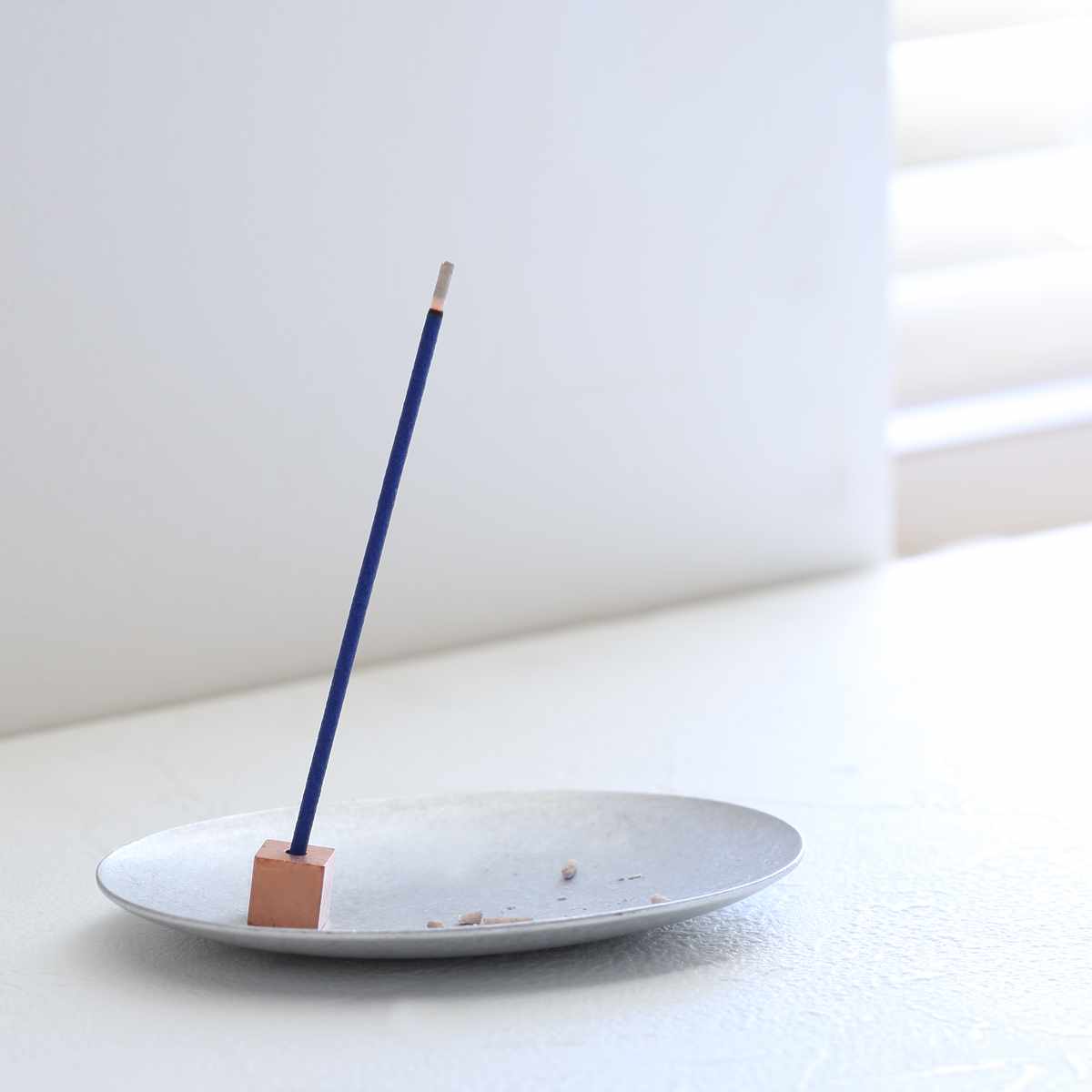 香立 HOME FRAGRANCE TOOL 金属製香皿香立てセット アルミ （ 香立て