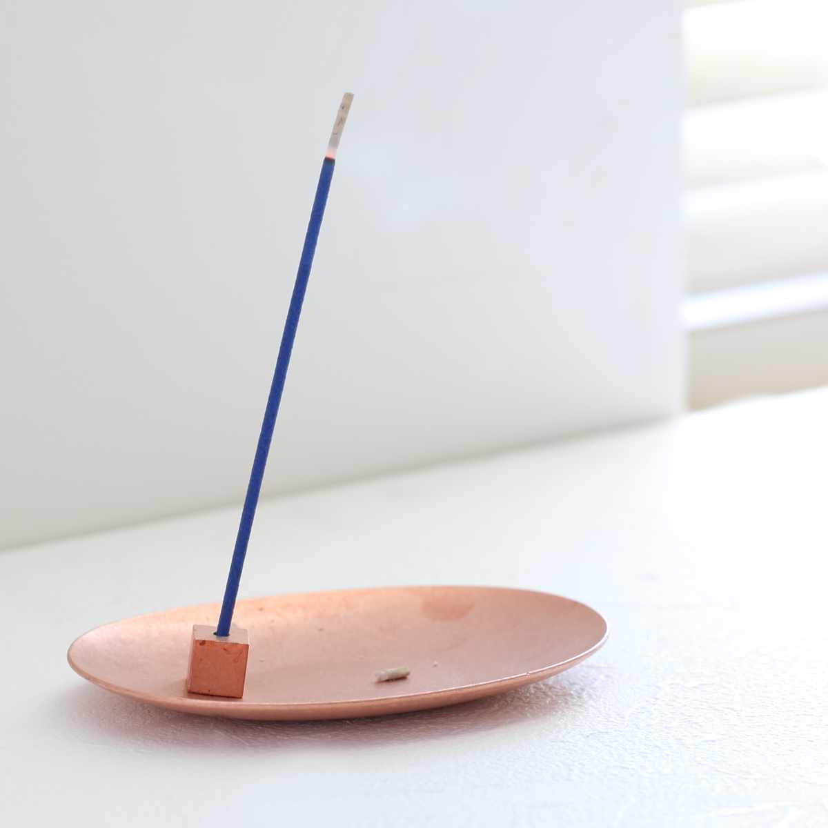 香立 HOME FRAGRANCE TOOL 金属製香皿香立てセット コッパー （ 香立て
