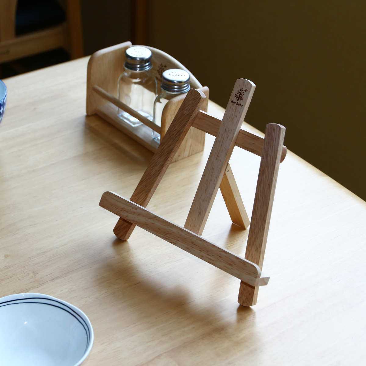 不二貿易（Fuji Boeki） レシピスタンド 木製 ボヌール （ Bonheur