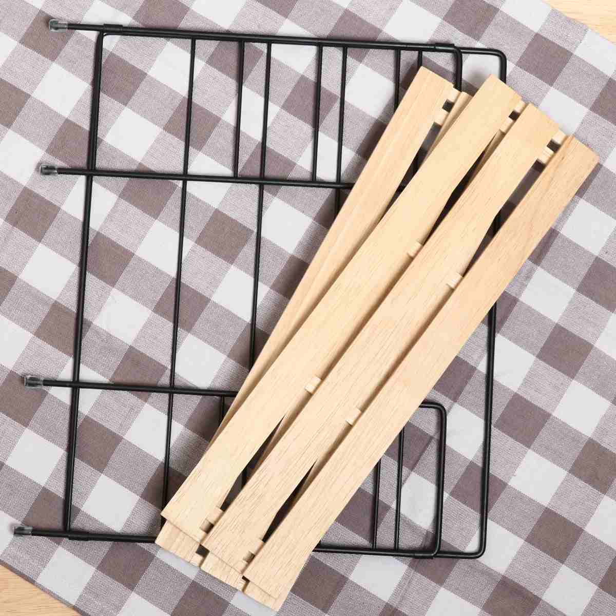 調味料ラック ウッドミニシェルフ ワイド ( ...の詳細画像4