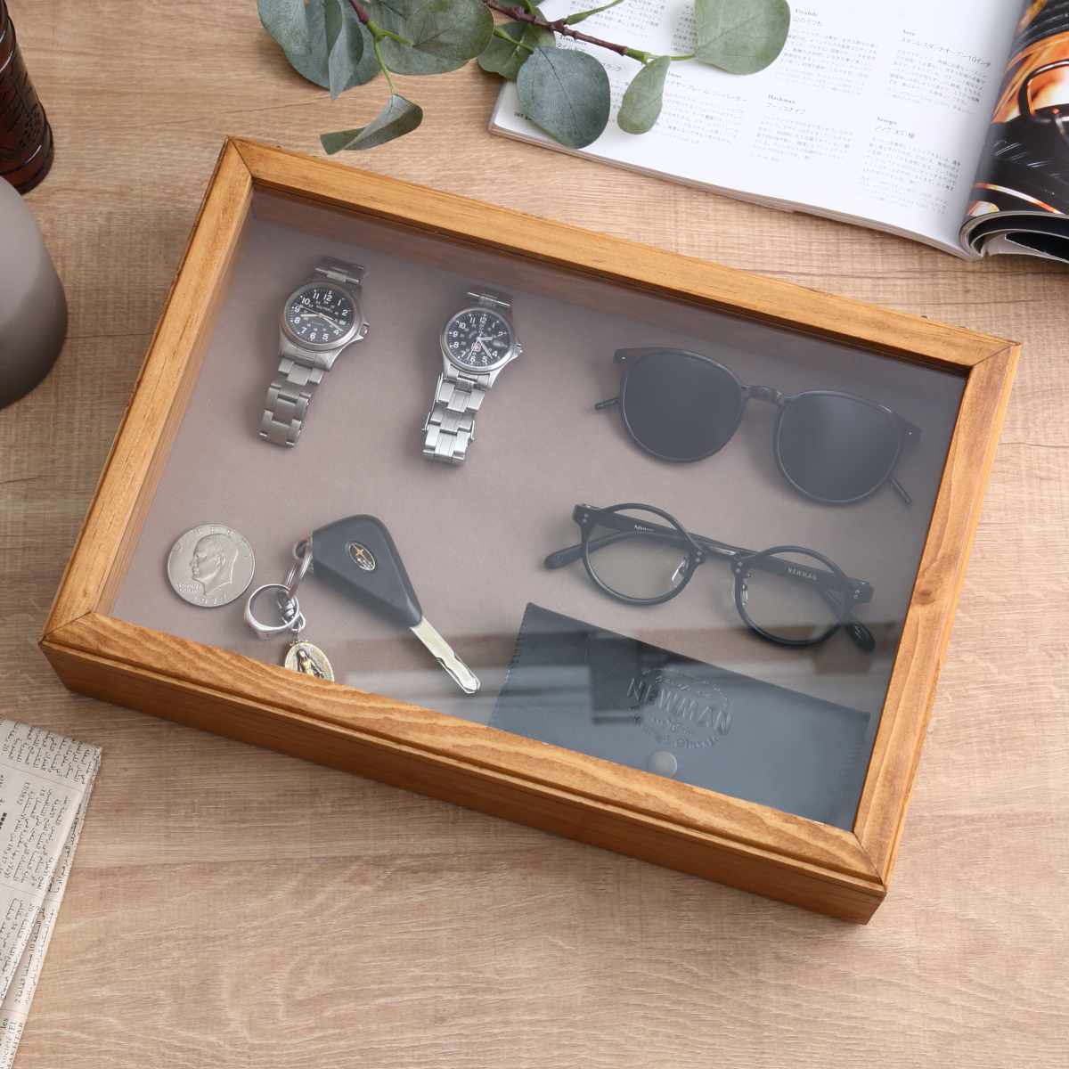 Creer アクセサリーケース ナインマーケ パイン スタッキング