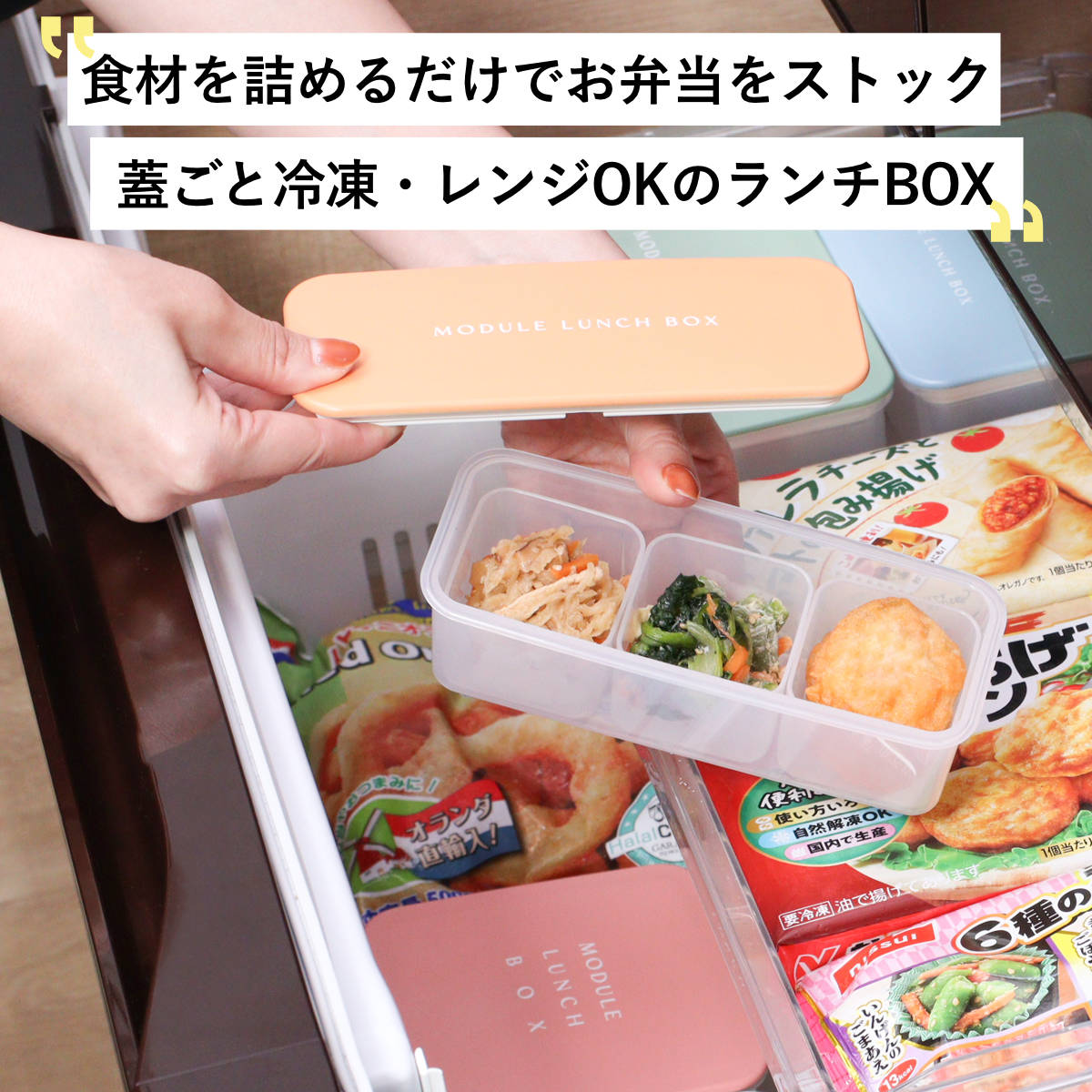 弁当箱 冷凍 1段 300ml MODULE ...の詳細画像1