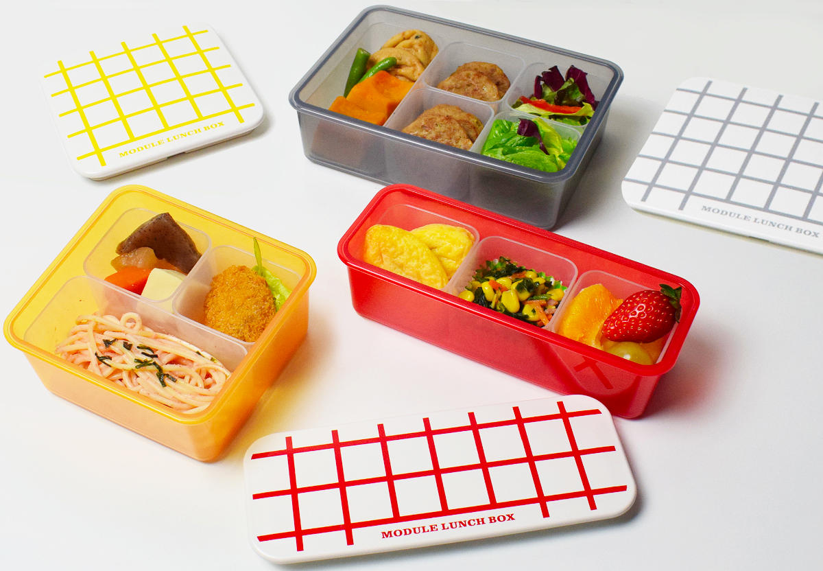 おかずカップ 3個入り MODULE LUNCH 仕切容器 （ 仕切り カップ レンジ
