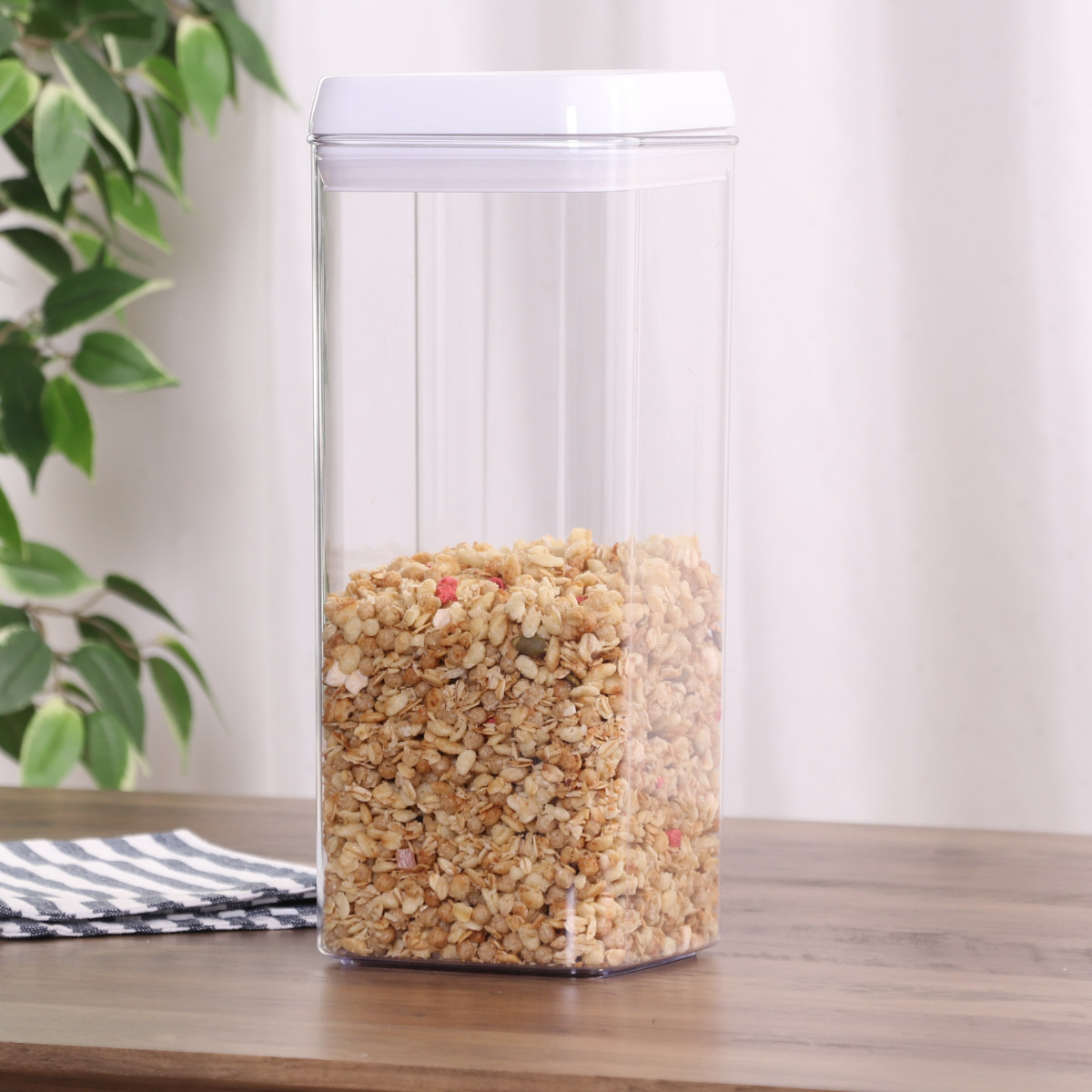 不二貿易（Fuji Boeki） 保存容器 3.1L スタッキングロック 