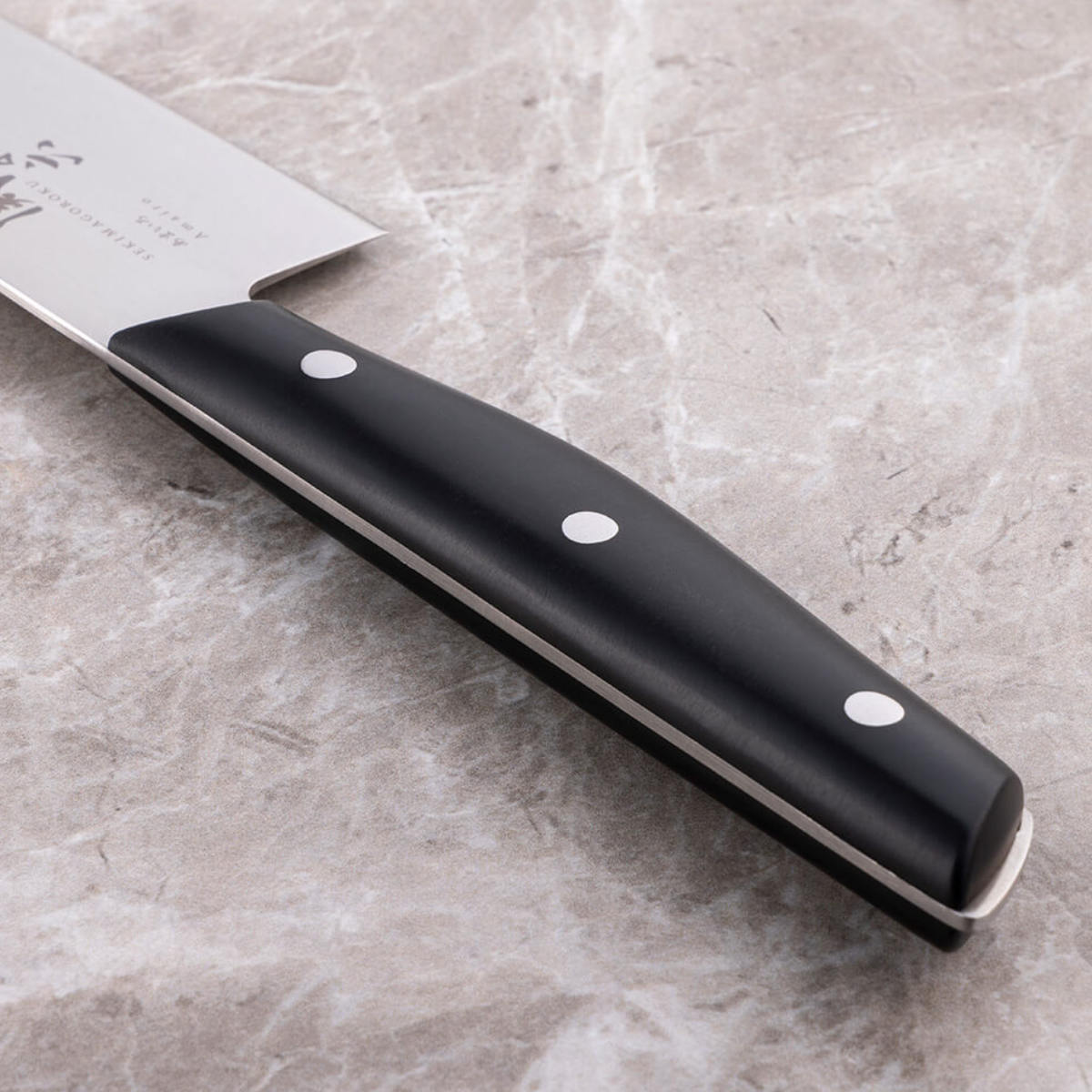 関孫六 三徳包丁 16.5cm あまいろ 日本製 貝印 （ 食洗機対応 料理包丁