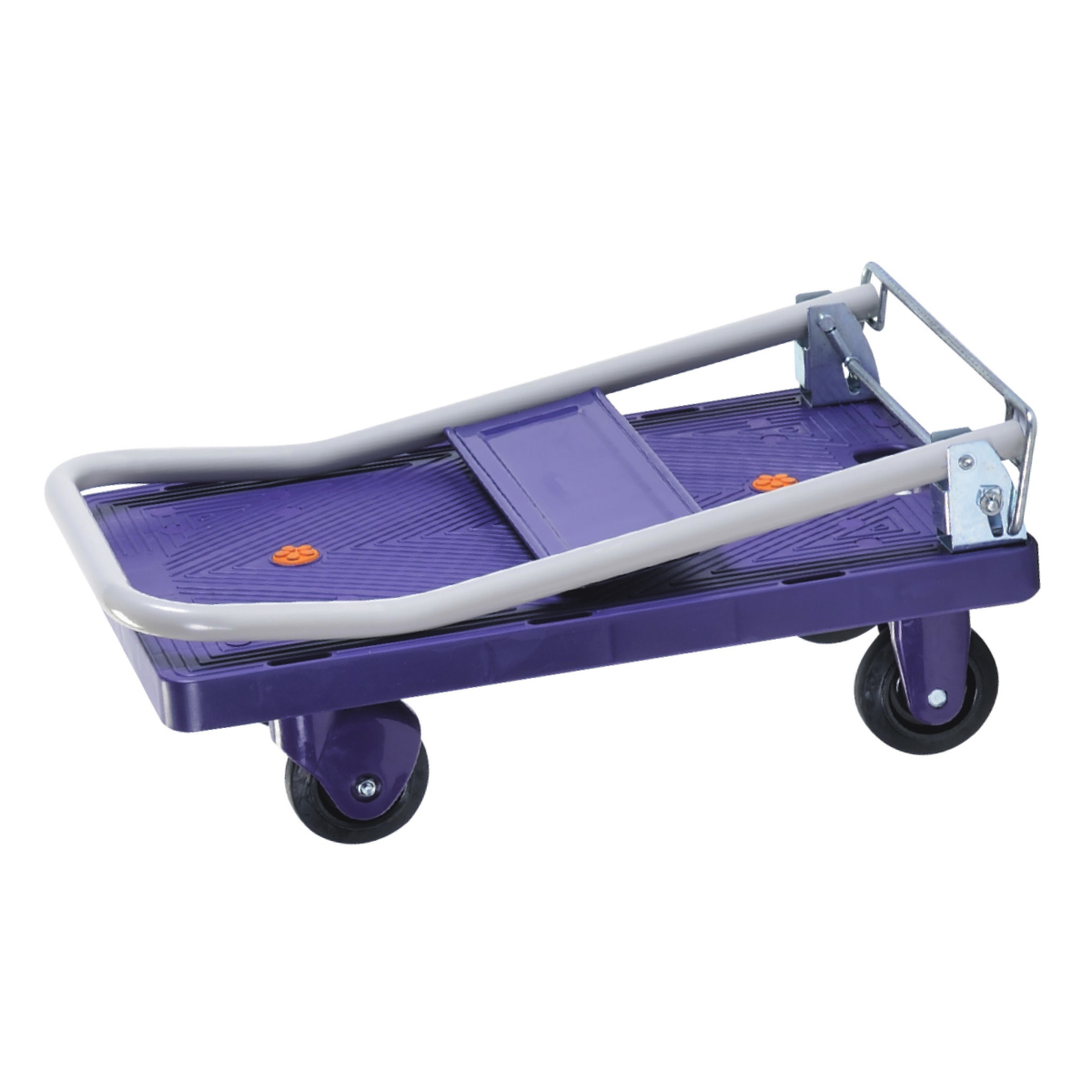 台車 自立式樹脂台車 静音 120kg （ 折りたたみ 丈夫 運搬 荷物 耐荷重