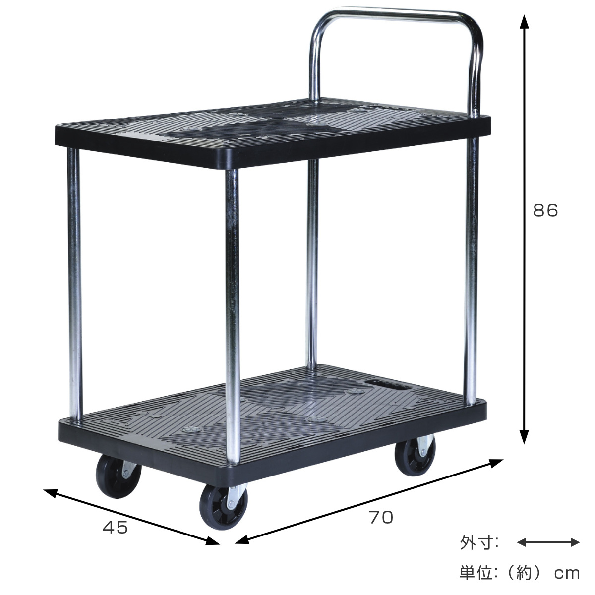 荷物を運ぶ台車 重たい荷物の運搬に活躍！ プラスチック製台車 | ブログ｜株式会社