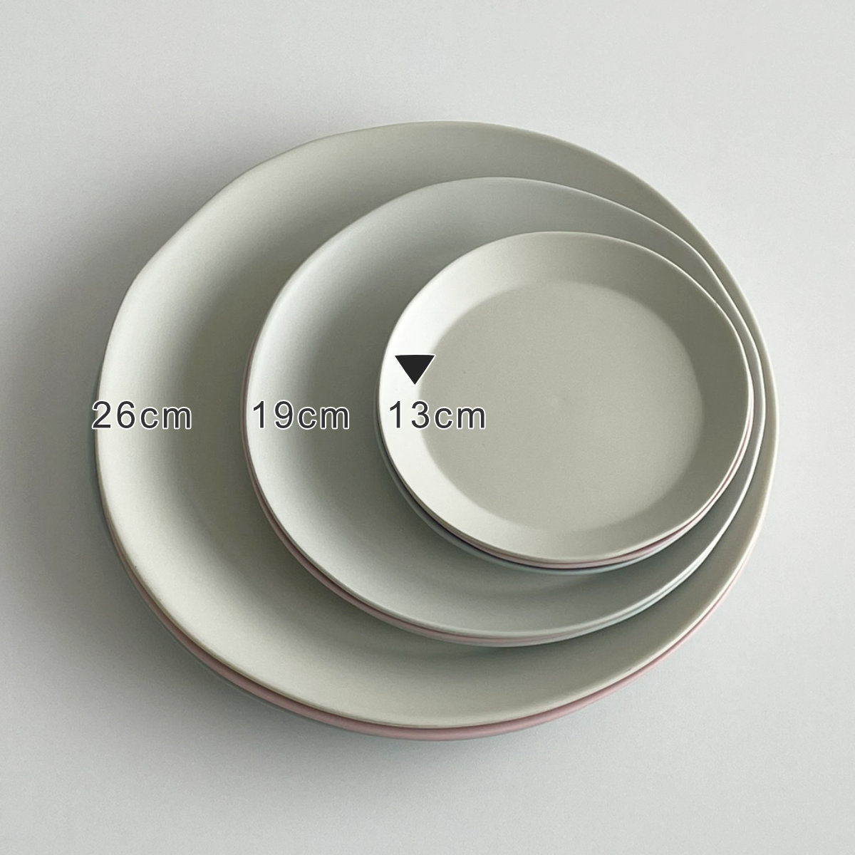 福井クラフト サークルプレート 13cm プラスチック （ 食洗機対応 電子