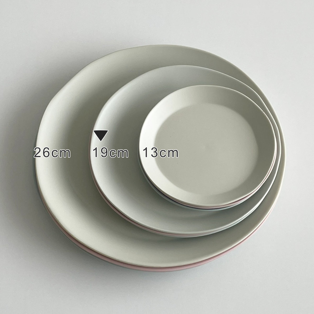 福井クラフト サークルプレート 19cm プラスチック （ 食洗機対応 電子