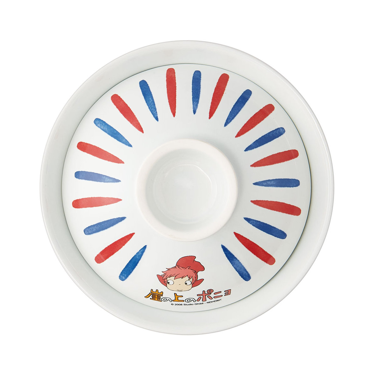 スケーター どんぶり フタ付き 780ml 崖の上のポニョ 陶磁器 （ 食洗機