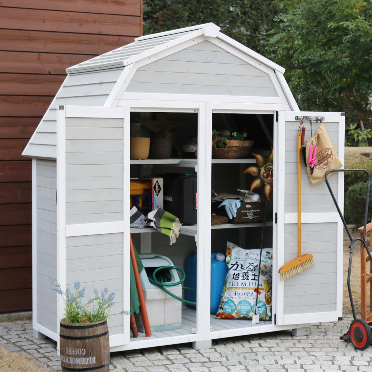 物置き 大型 木製物置」の人気商品一覧 | 安い商品を通販サイトから