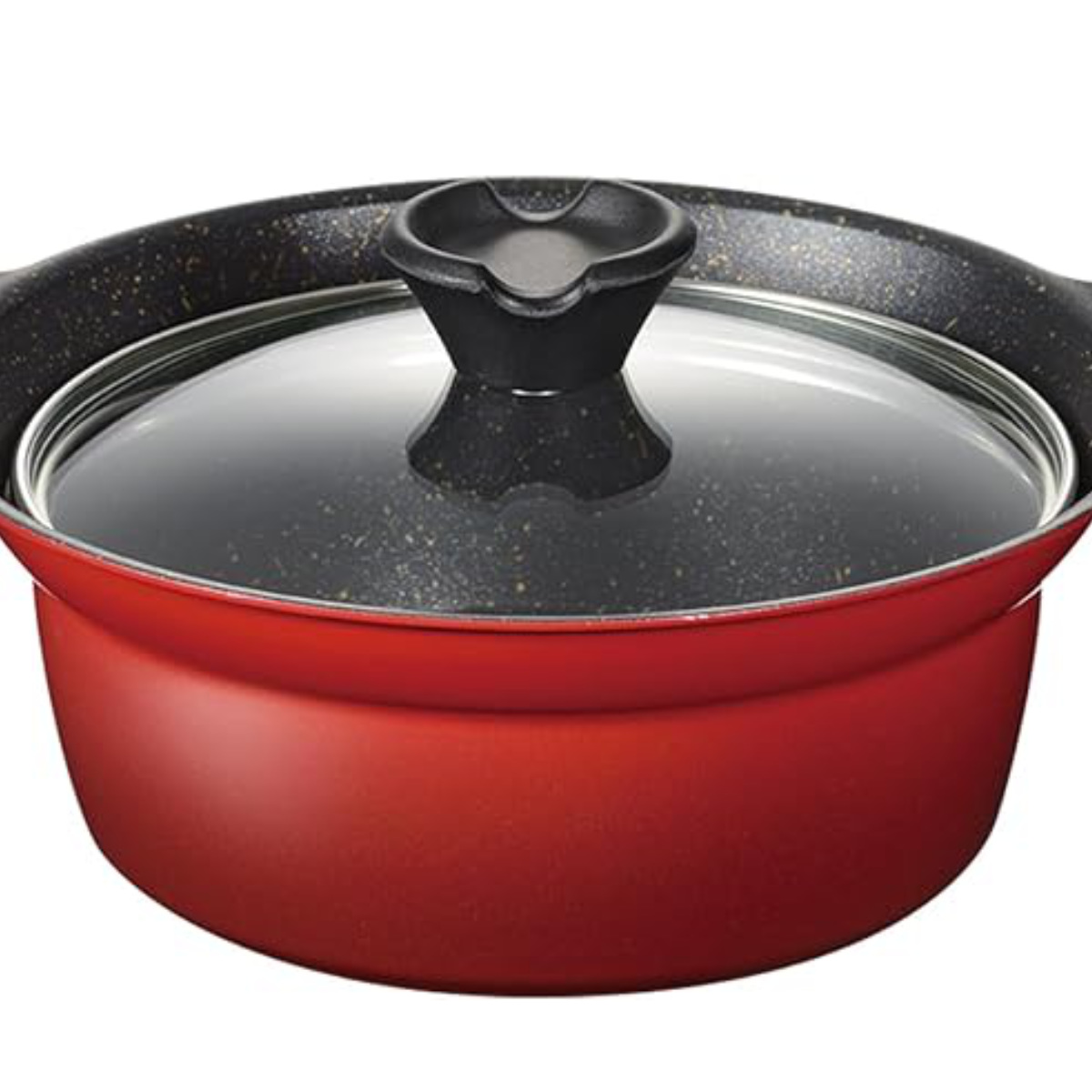 和平フレイズ 卓上鍋 16cm IH対応 ガラス蓋付き フチ付き なごみ丈膳