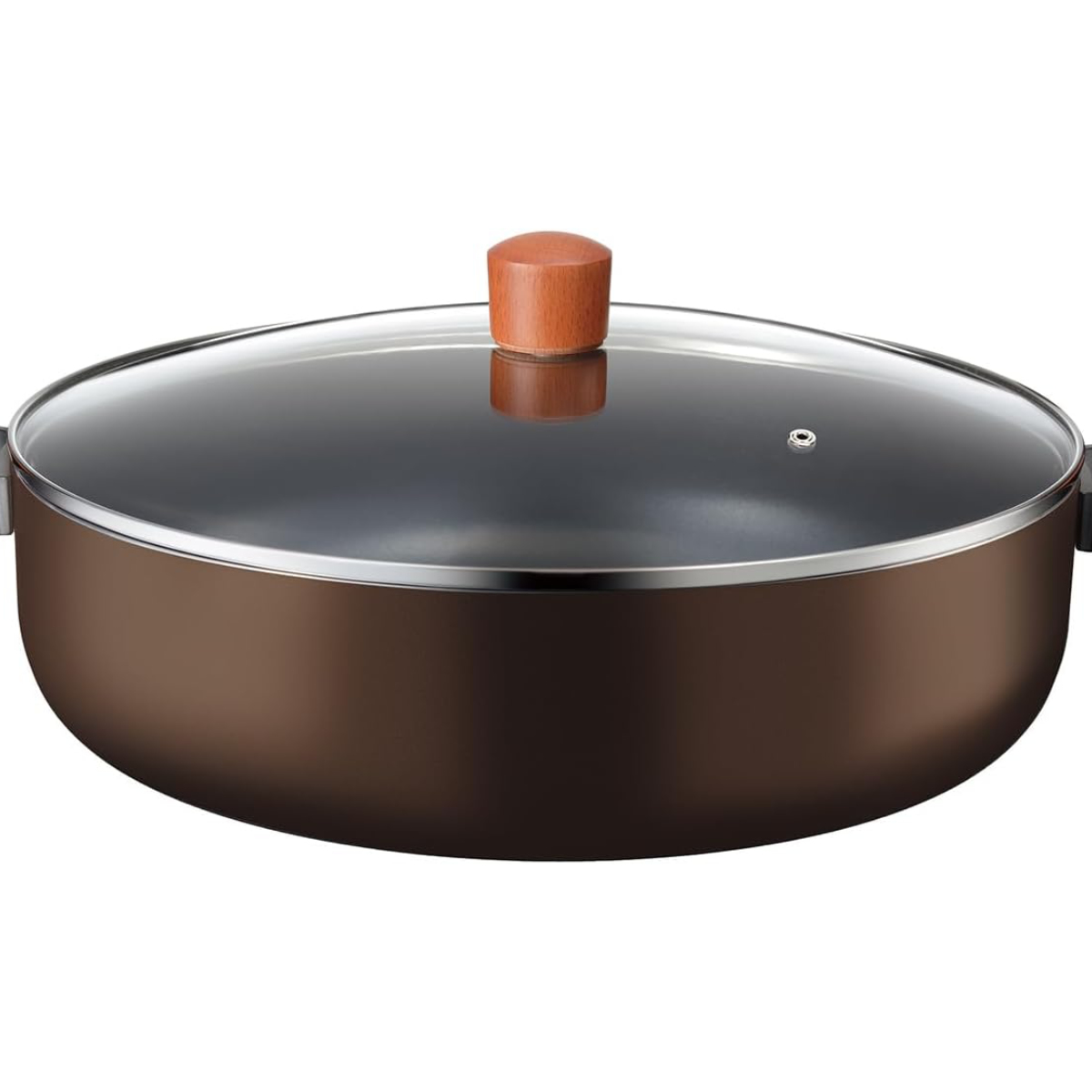 和平フレイズ 卓上鍋 32cm IH対応 ガラス蓋付き なごみ丈膳 大型鍋