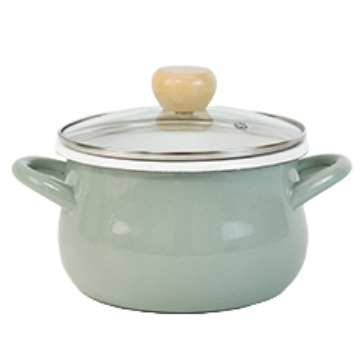 和平フレイズ 両手鍋 18cm IH対応 ホーロー製 クッキングポット