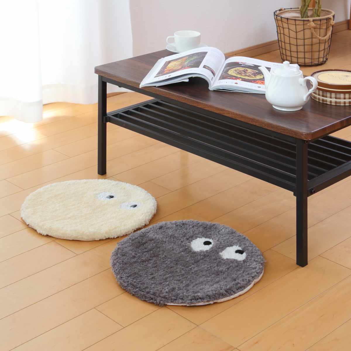 TECHNO PRIME チェアパッド フライングモンスター 直径35cm （ マット