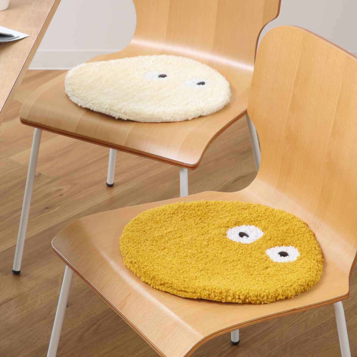 TECHNO PRIME チェアパッド フライングモンスター 直径35cm （ マット