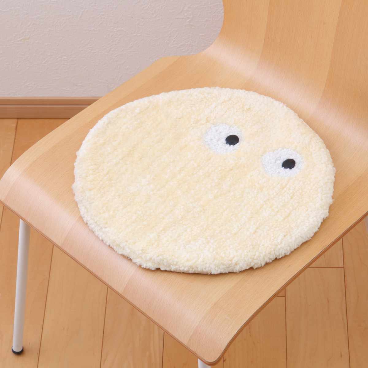 TECHNO PRIME チェアパッド フライングモンスター 直径35cm （ マット