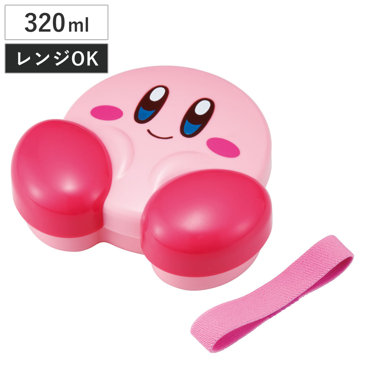 スケーター 弁当箱 1段 320ml ダイカットランチボックス 星のカービィ