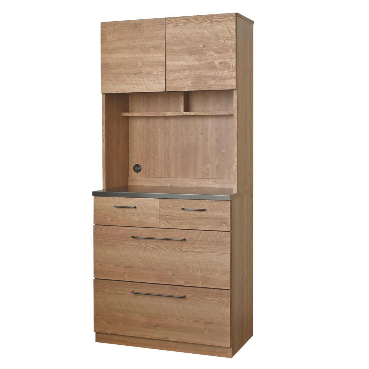 日本製　食器棚　GART ガルト GART（ガルト） キッチンカウンター 食器棚 キッチン 収納 120 レンジ